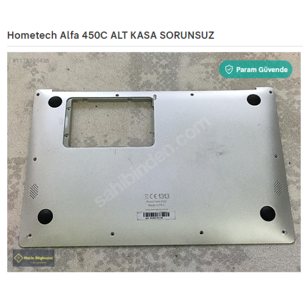 Hometech Alfa 450C ALT KASA SORUNSUZ