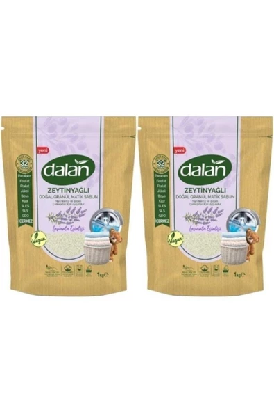 Dalan Granül Matik Doğal Lavanta Esintisi 1 Kg 2 X 32:64 Yıkama - 5