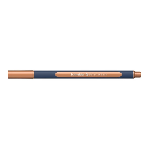 Schneider Paint-It 050 Metalik Roller Kalem 0.4 mm Metalik Bakır - 2