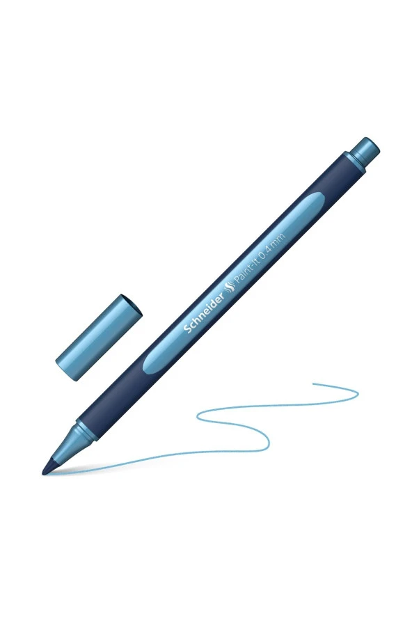 Schneider Paint-It 050 Metalik Roller Kalem 0.4 mm Metalik Mavi