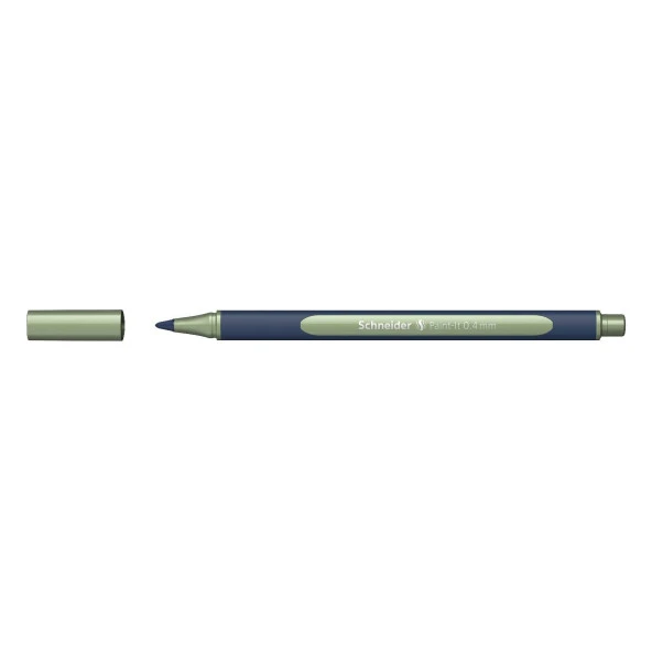 Schneider Paint-It 050 Metalik Roller Kalem 0.4 mm Metalik Yeşil