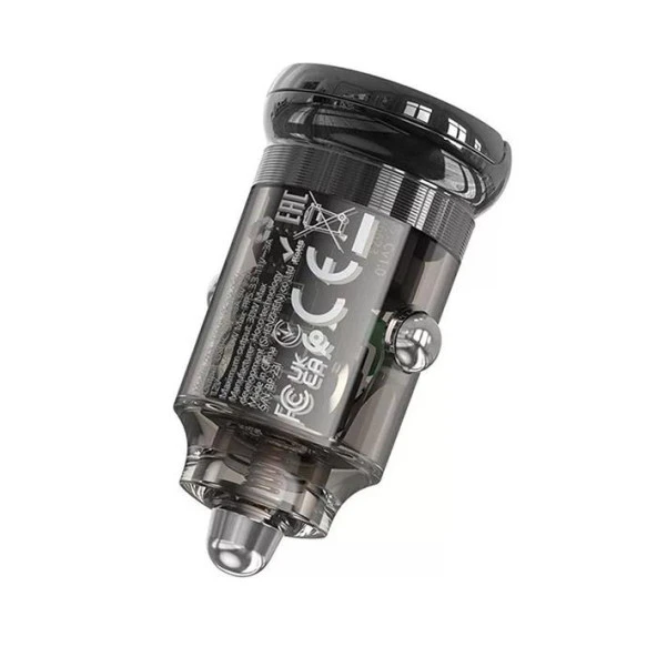 HOCO Z53 Sight Single PD30W Type-C Girişli Araç Çakmaklık Hızlı Şarj Aleti - Resim 5