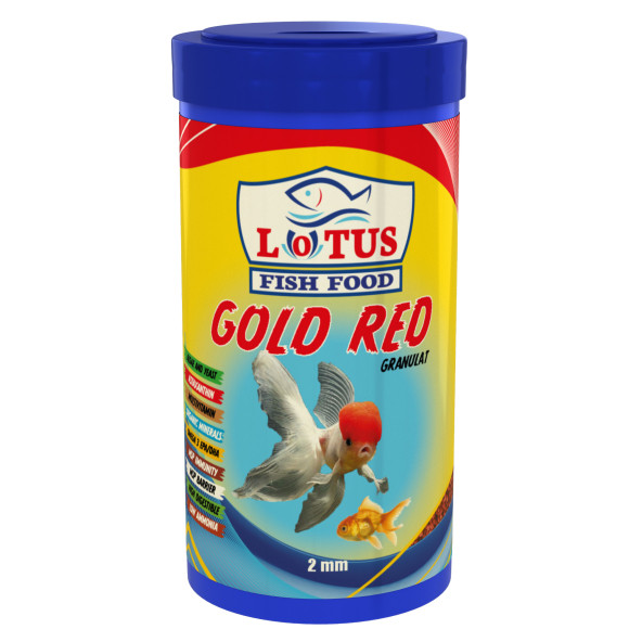 Lotus Gold Red Algae Astaxanthin Renk Japon Balığı Yemi 1000 ml