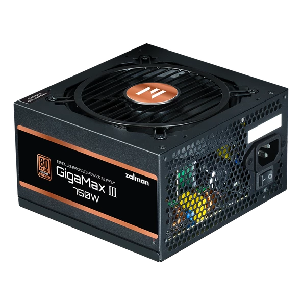 ZALMAN GIGAMAX III  750W ZM750-GV3 80+ BRONZE POWER SUPPLY