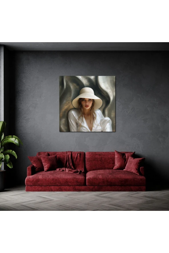 Renaissance Kadın Portresi Kanvas Tablo ürün görseli