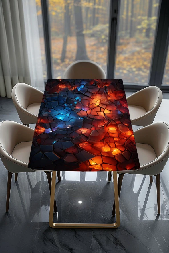 Masa Kaplama Folyosu Mobilya Masa Kaplama Folyo Soğuk Sıcak Lavlar - Resim 2