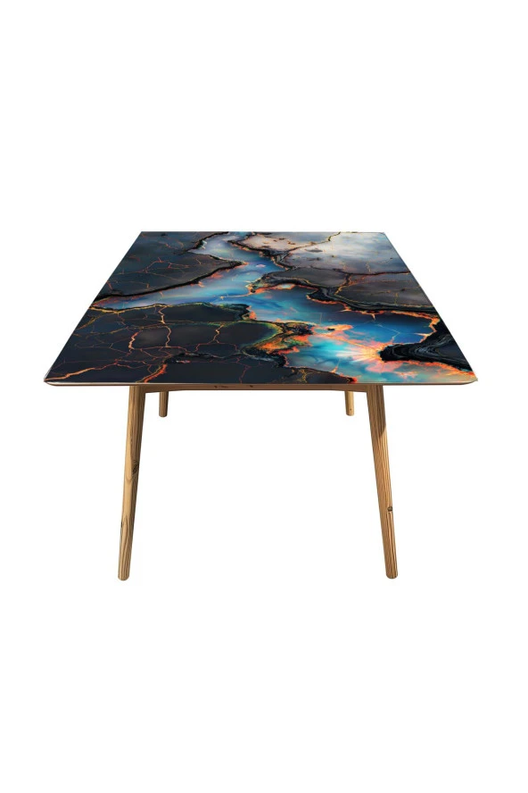 Masa Kaplama Folyosu Mobilya Masa Kaplama Folyoları Lav İçerisindeki Su Detayı - Resim 3