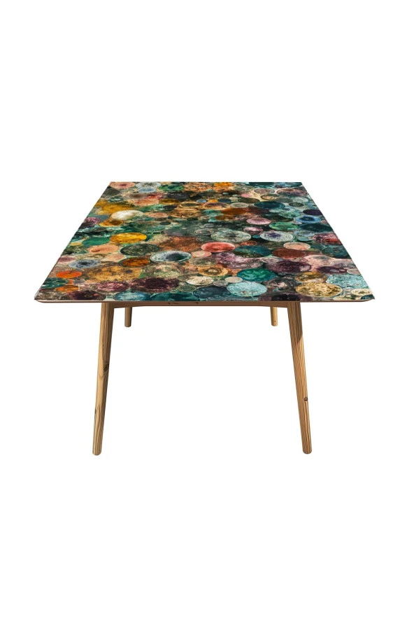 Masa Kaplama Folyosu Mobilya Masa Kaplama FolyolarıKüçük Baloncuklar Folyo - Resim 3