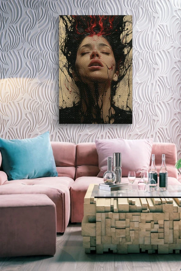 Cesur Sanat Yağlı Kanvas Tablo - Resim 7