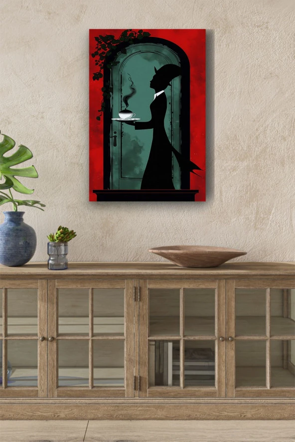 Modern Mutfak Sanatları Çizim Yağlı Kanvas Tablo ürün görseli