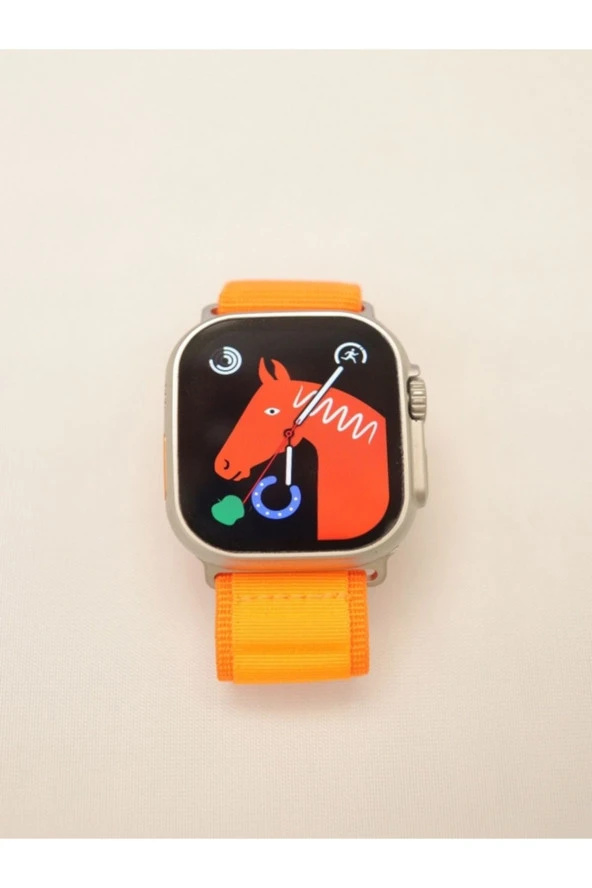 Rabbit Tech i8 Pro Max 49mm Titanyum Kasa Akıllı Saat Güçlendirilmiş Batarya - 3