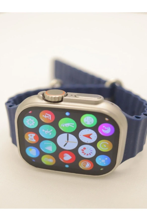 Rabbit Tech i8 Pro Max 49mm Titanyum Kasa Akıllı Saat Güçlendirilmiş Batarya - 2