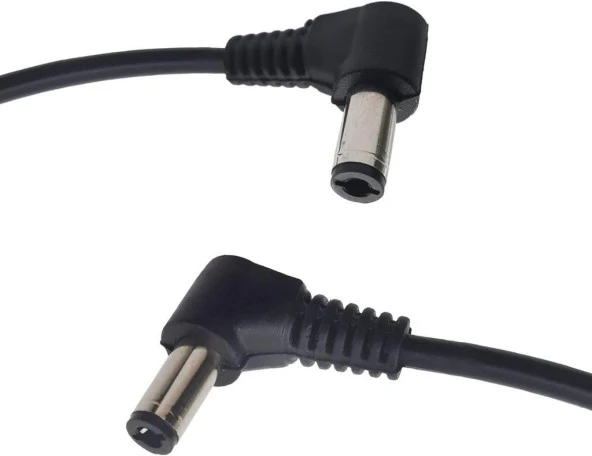 Dc Erkek-Erkek Kablo spiral-sarmal 5.5x2.1 mm - Resim 2