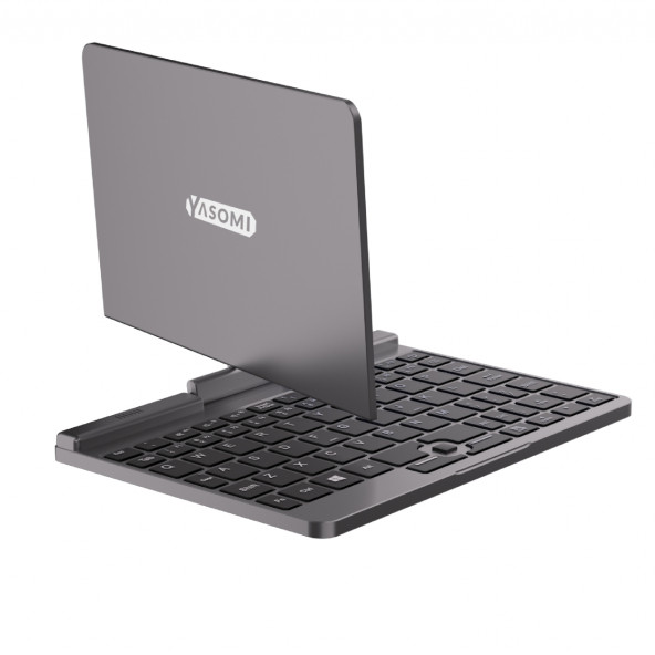 Minibook Katlanabilir Ekranlı Çift Fonksiyon Kullanabilir Mini Laptop - 4