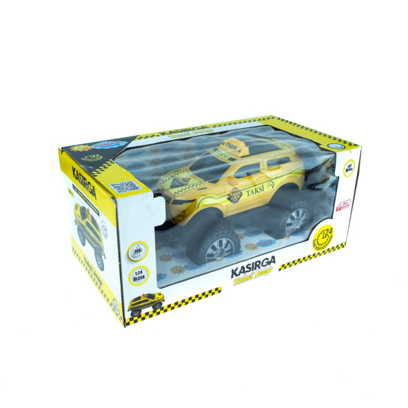 1:24 Ölçek Uzaktan Kumandalı Taksi Suv Yarım Fonksiyon - 2