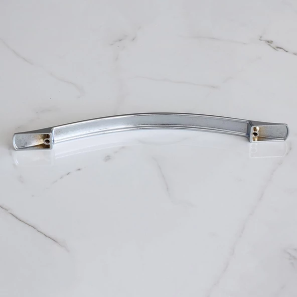 Elif Krom Metal Kulp 160 mm-16 cm Mobilya Çekmece Mutfak Dolabı Dolap Kapak Kulpları Kulbu Kulpu - Resim 3