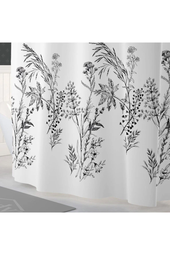 Prado Funda Banyo Perdesi + Askı Hediyeli 123-200 Cm