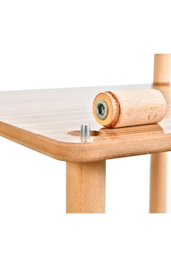 Prado Kahverengi Ahşap Dekoratif Çiçeklik - 4