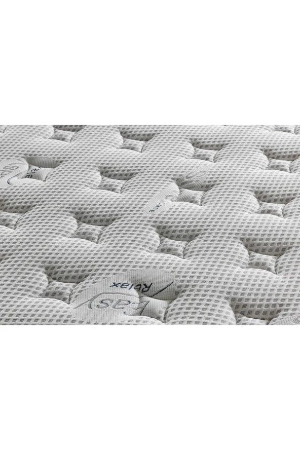 kuponsart 100X190 Kupons Silver Lüx Full Ortopedik Yaylı Yatak - 3