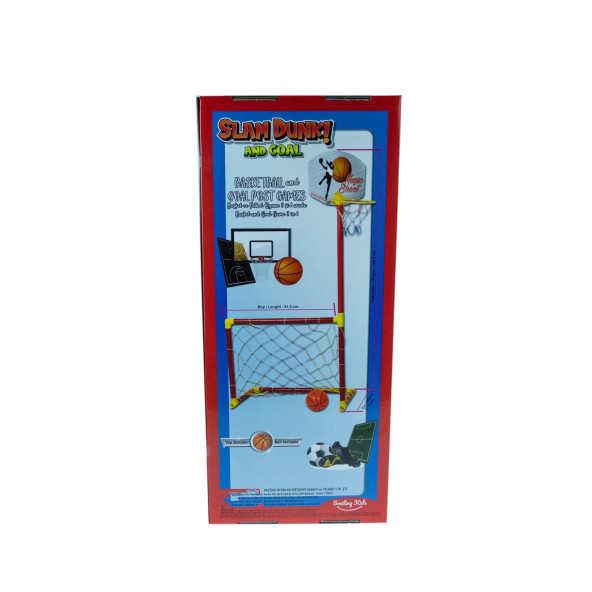 Oyuncak Futbol Kalesi Basketbol Potası Set - 2