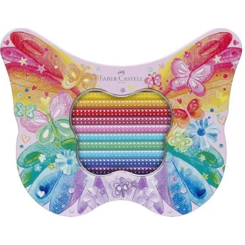 Faber-Castell Sparkle Boya Kalemi Kelebek Kutu 20'li