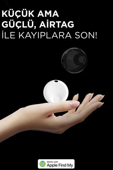Torima Beyaz N Tag Takip Cihazı Apple My Find Uyumlu - 2