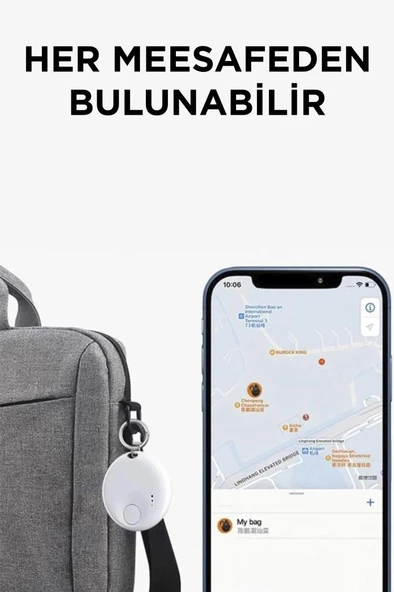 Torima Beyaz N Tag Takip Cihazı Apple My Find Uyumlu - 6