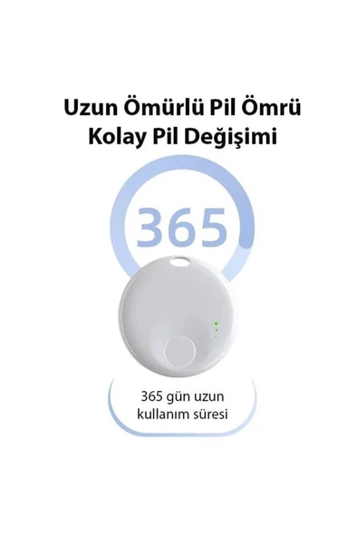 Torima Beyaz N Tag Takip Cihazı Apple My Find Uyumlu - 7