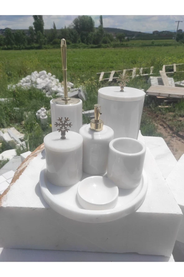 Mermer Banyo Seti - 4