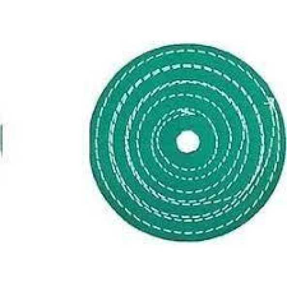 NİKELAJ PARLATMA KEÇESİ YEŞİL 150MM ürün görseli 1