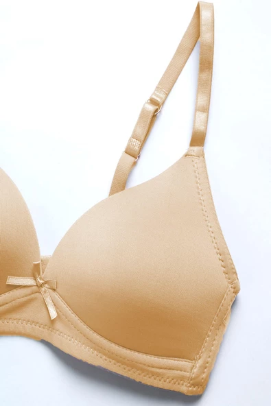 Genç Kız Alıştırma Penye Sütyen Pamuklu Soft Kap İç Çamaşırı - 7