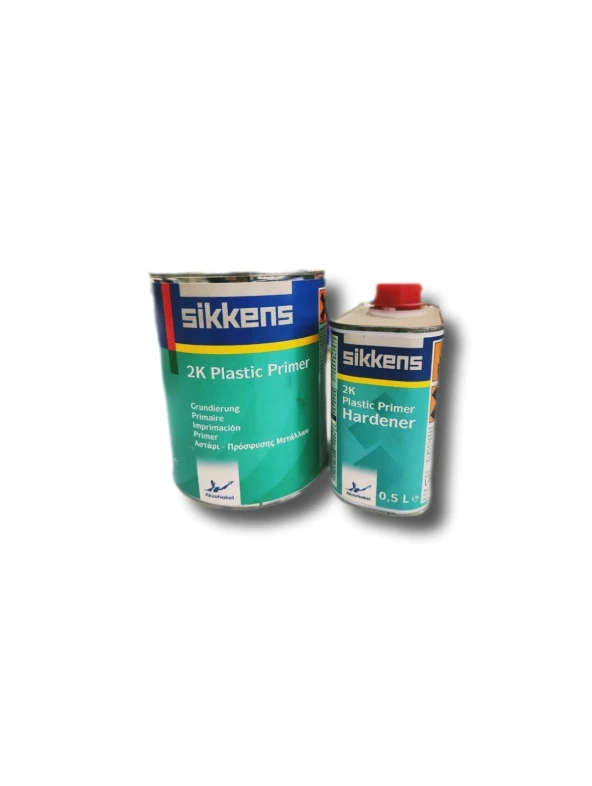 SİKKENS 2K PLASTİK ASTAR + SERTLEŞTİRİCİ 1/1