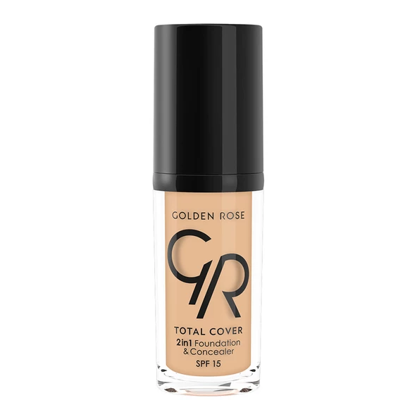 Golden Rose 2 Si 1 Arada Fondöten & Kapatıcı - Total 2 İn 1 Foundation & Concealer - 5