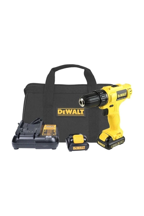 Dewalt Profesyonel Vidalama 10.8Volt/1.3Ah Li-İon Çift Akülü - Dcd700c2-Tr