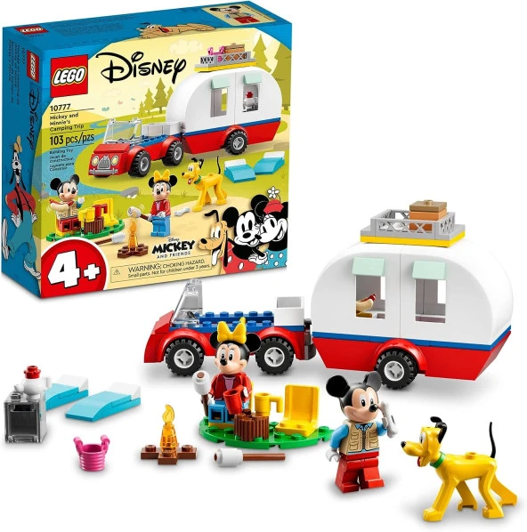 LEGO 10777 Disney Mickey and Friends  Mickey Fare ve Minnie Fare’nin Kamp Gezisi