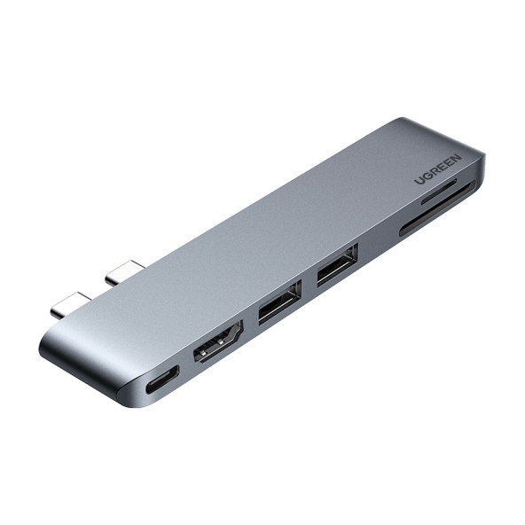 Ugreen Macbook Pro Air İçin Thunderbolt 3 Type-C HDMI USB 3.0 SD Kart Okuyucu Hub Adaptör