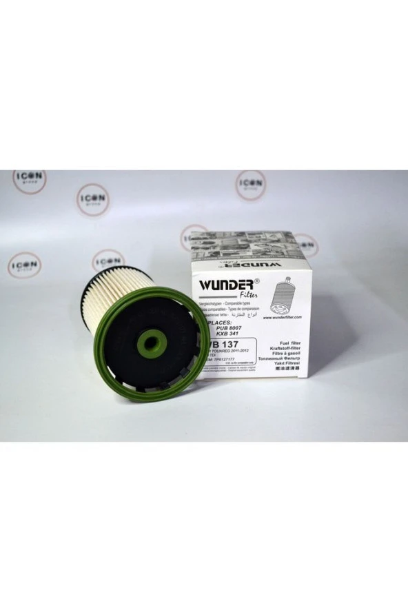 Icon Group - Volkswagen VW Group Touareg II - Cayenne II Uyumlu Yakıt - Mazot Filtresi - WB137 - Resim 2