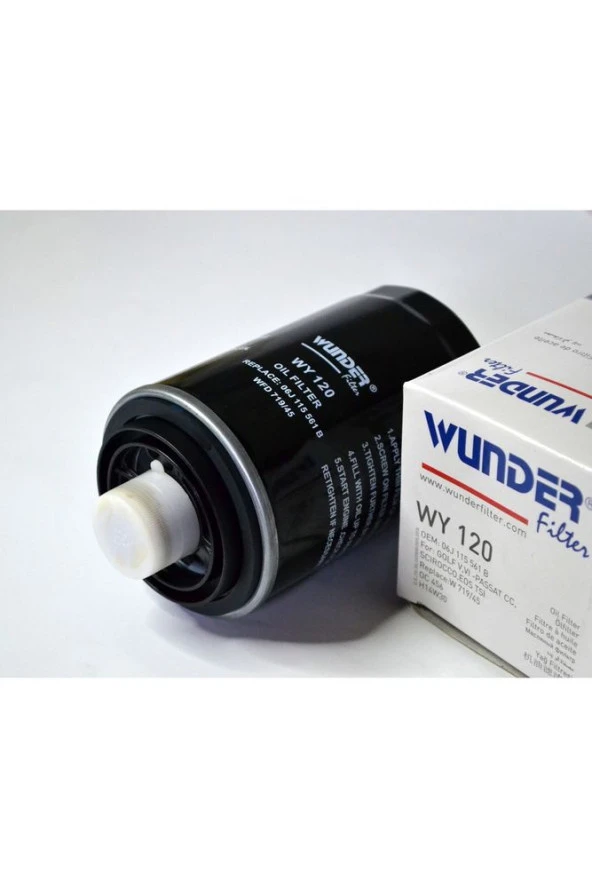 Icon Group - Volkswagen Golf - Scirocco - Passat VW Group 1.8 TFSI - 1.8 TSI Yağ Filtresi - WY120 - Resim 2