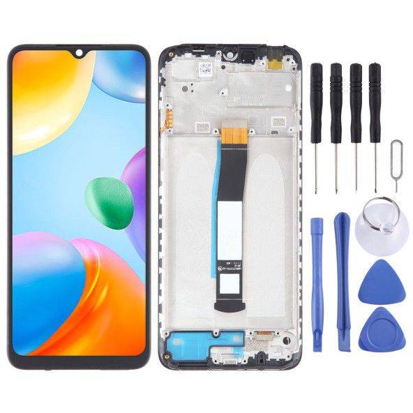 Xiaomi Uyumlu 220333QAG Redmi 10C Ekran Lcd Dokunmatik Full Çıtalı - 1