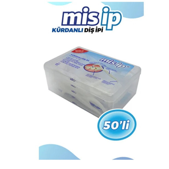 Misip Kürdanlı Diş Ipi 50'li