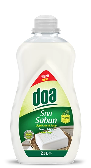 Doa Sıvı Sabun Beyaz Sabun 2500 ML