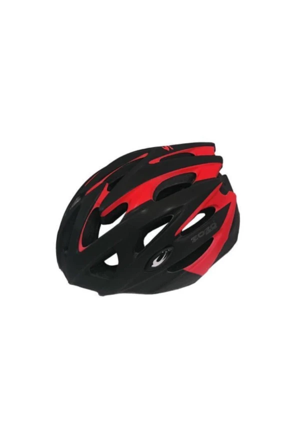 Zozo Mv29 Işıklı Unisex Kask M Beden ( Baş Çevresi 55-58cm ) Siyah/kırmızı