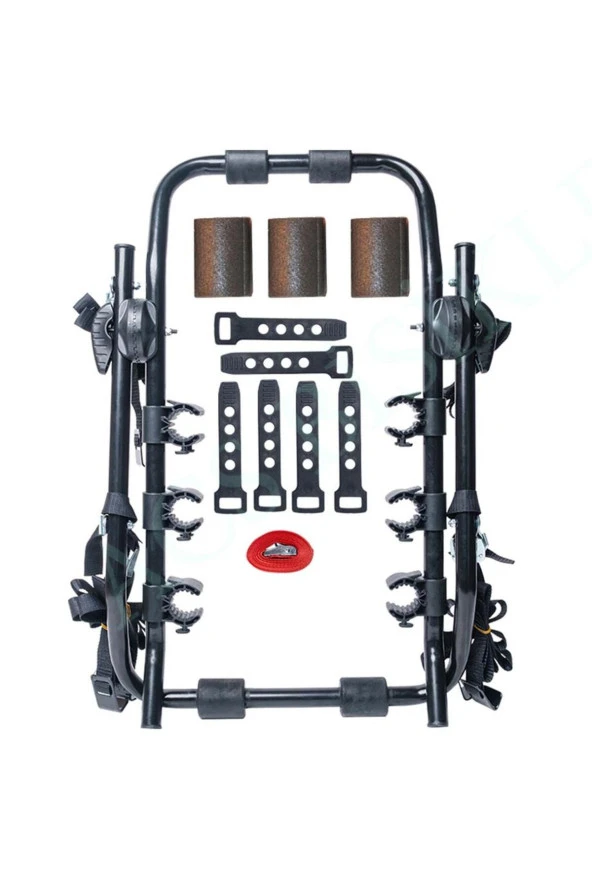 Acs Bisiklet Acs 3 Bisiklet Taşıyıcı - 3 Bisiklet Taşıma Aparatı - 2