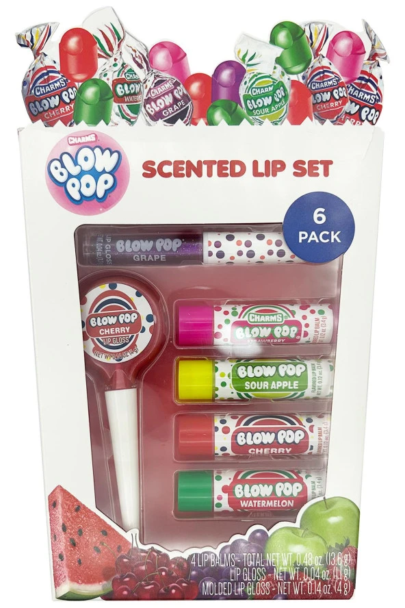 Taste Beauty Blow Pop Dudak Bakım Seti 6 Parça