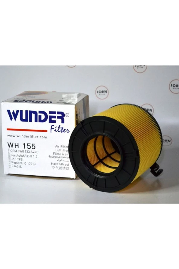 Icon Group - Volkswagen VW Group Audi A4 1.4 - 2.0 Tfsı 16 -> Sonrası Hava Filtresi - WH155 - Resim 2