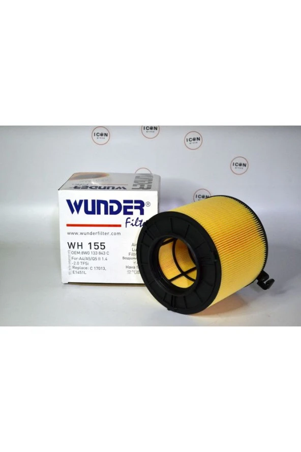 Icon Group - Volkswagen VW Group Audi A4 1.4 - 2.0 Tfsı 16 -> Sonrası Hava Filtresi - WH155 - Resim 3