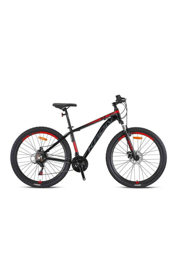 Kron XC 75 - 27.5" MTB - 19' - 21 Vites - M.DISC - Siyah-Kırmızı/Füme