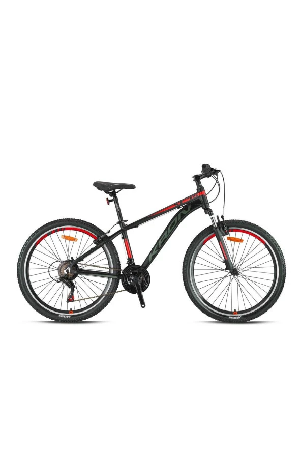 Kron XC 75 - 27.5 MTB - 19' - 21 Vites - V.B. - Siyah-Kırmızı/Füme