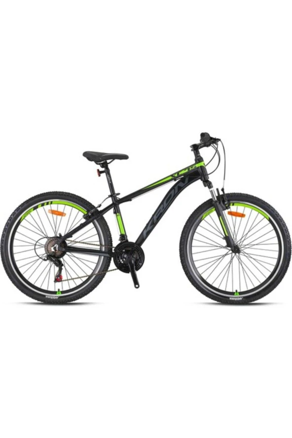 Kron XC 75 - 27.5" MTB - 19' - 21 Vites - V.B. - Mat Siyah-Neon Sarı/Füme