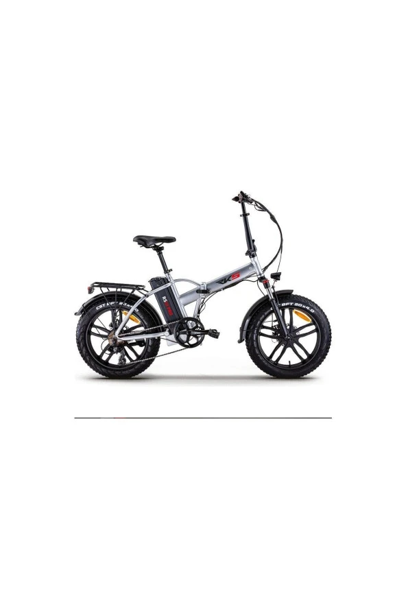 RKS RS3 Pro Gri Katlanabilir Elektrikli Bisiklet - 1
